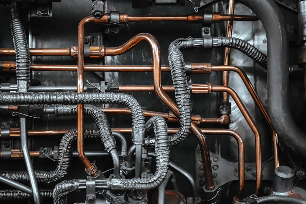 a close-up of a machine