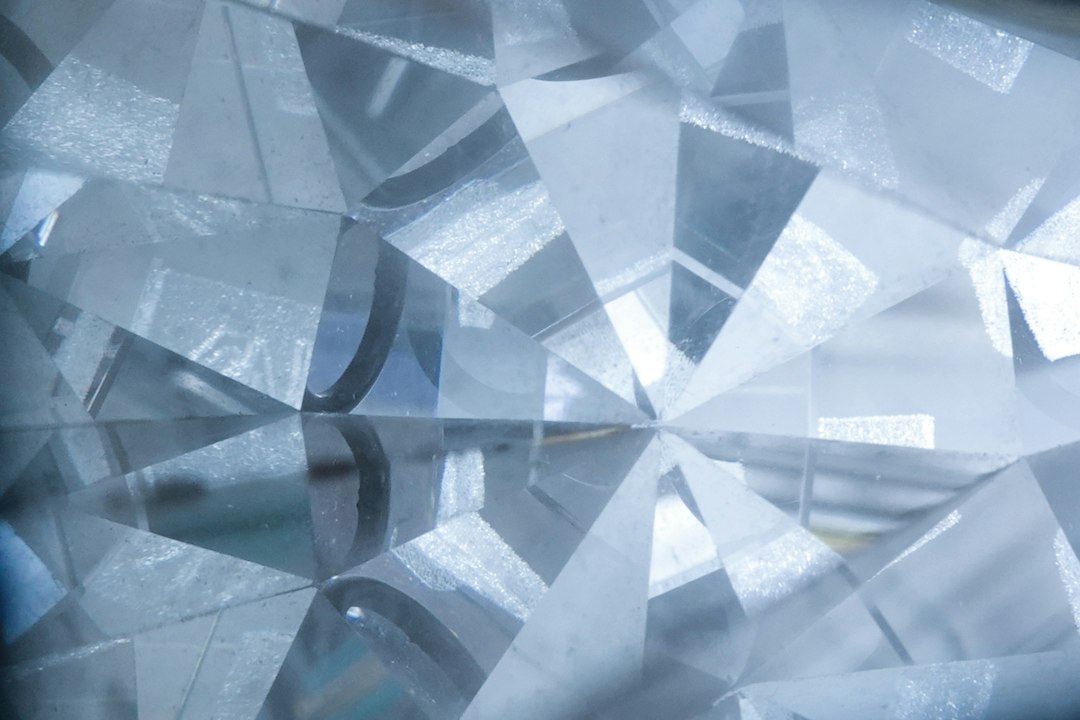 blue and white diamond pattern